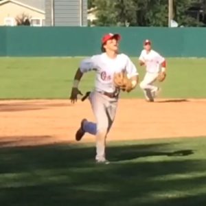 Christopher John Yoannou runs for the ball