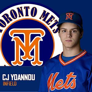 Christopher John Yoannou played for the Mets